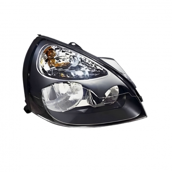 Accéder à la pièce Phare électrique droit, noir, H1+H7