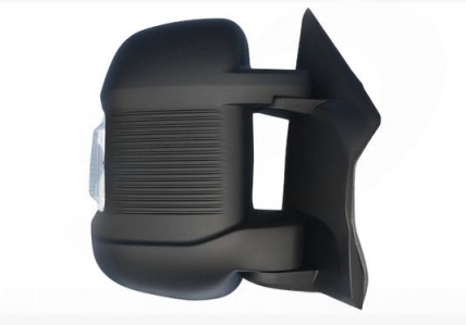 Accéder à la pièce Rétroviseur électrique droit, convexe, chauffant, avec feu clignotant, gravure, avertisseur d'angle mort et rabattable électriquement. Bras court