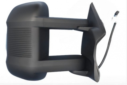 Accéder à la pièce Rétroviseur électrique droit, convexe, chauffant, avec feu clignotant, gravé et rabattable électriquement. Bras long